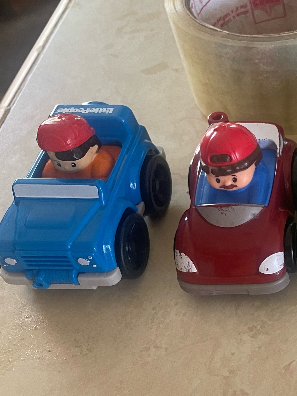 Fisher Price Little Wheelies set of 2
